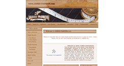 Desktop Screenshot of james-fashion.com